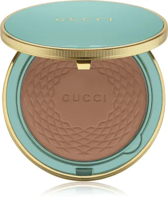 Пудра-бронзер Gucci Beauty Poudre De Beaute Eclat Soleil Powder с эффектом сияния, шелковистая, 12 г
