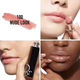 DIOR Dior Addict - Блестящая помада в флаконе для губ, который можно перезаправить, 3.2 г, оттенок 100 Nude Look — фото 2