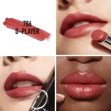 DIOR Dior Addict - Блестящая помада в флаконе для губ, который можно перезаправить, 3.2 г, оттенок 786 D-Player — фото 2