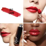 DIOR Dior Addict - Блестящая помада в флаконе для губ, который можно перезаправить, 3.2 г, оттенок 841 Caro — фото 2