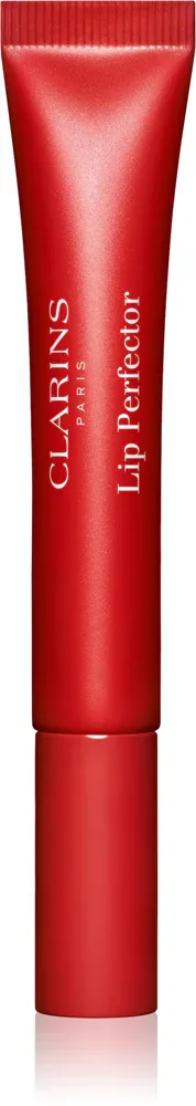 Clarins Lip Perfector Glow - Блеск для губ с эффектом блеска для губ и щек, 12 мл, оттенок 23 pomegranate glow