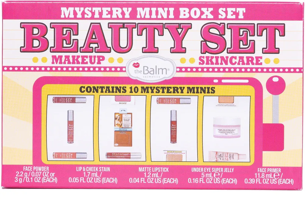 theBalm Mystery Mini Box Beauty Set - Таинственная коробка для женщин, 1 шт