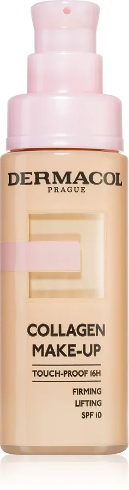 Dermacol Collagen - Увлажняющая тональная основа с эффектом выравнивания, 20 мл, оттенок 1.0 Pale