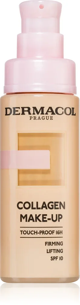 Dermacol Collagen - Увлажняющая тональная основа с эффектом выравнивания, 20 мл, оттенок 4.0 Tan