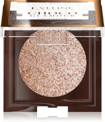 Eveline Cosmetics Choco Glamour - Блестящие тени для век, 3.5 г