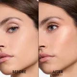 DIOR Dior Forever Glow Luminizer - Розовый хайлайтер с гиалуроновой кислотой, 6 г, оттенок 01 Nude Halo — фото 2