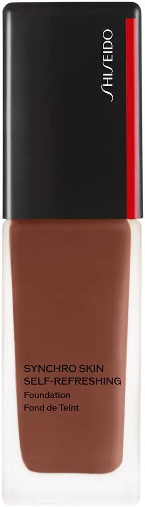 Shiseido Synchro Skin Self-Refreshing Foundation Advanced - Тональная основа с защитным фактором SPF 30, 30 мл, оттенок 540 Mahogany