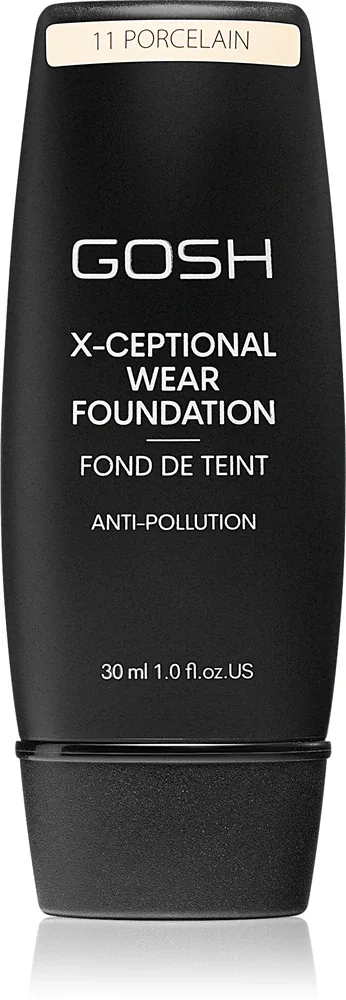 Gosh X-ceptional - Тональная основа: травялый подклад, 30 мл, оттенок 11 Porcelain
