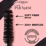 L’Oreal Paris Lash Paradise - Тушь для ресниц, удлиняющая и увеличивающая объем, 6.4 мл, оттенок Intense Black — фото 3