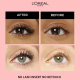 L’Oreal Paris Lash Paradise - Тушь для ресниц, удлиняющая и увеличивающая объем, 6.4 мл, оттенок Intense Black — фото 4