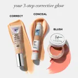 IT Cosmetics Do it all Concealer - Корректор для лица, 7 мл, оттенок Tan Rich Cool 425 — фото 6