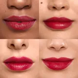 WONDERSKIN Wonder Blading Lip Stain Kit - Помада Peel-Off + активатор оттенка Бургундский красный, 4 мл, оттенок First Kiss — фото 2