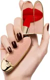 GUERLAIN Rouge G Double Mirror Jewel Case - Чехол для помады с зеркалом, 1 шт, оттенок Le Nude — фото 4