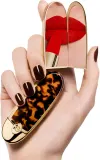 GUERLAIN Rouge G Double Mirror Jewel Case - Чехол для помады с зеркалом, 1 шт, оттенок L'Écaille — фото 4