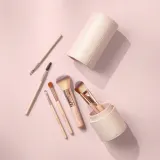 Zoë Ayla Makeup Brush Set 7 Piece - Набор кистей с чехлом, 7 шт — фото 4