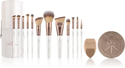 Luvia Cosmetics Prime Vegan Pro - Косметический набор кистей, 12 шт