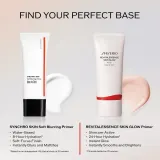 Shiseido Revitalessence Skin Glow Primer - Роскошная база с SPF 25 для макияжа, 30 мл — фото 7