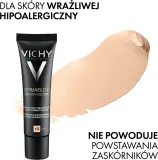Vichy Dermablend 3D Correction - Тональная основа с корректирующим и разглаживающим эффектом SPF 25, 30 мл, оттенок 15 Opal — фото 4