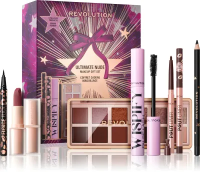 Makeup Revolution Xmas 2025 Ultimate Nude - Подарочный набор для лица, 1 шт