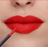 Bourjois Rouge Velvet Ink - Матовая жидкая помада, 3.5 мл, оттенок 08 Coquelic Hot — фото 7