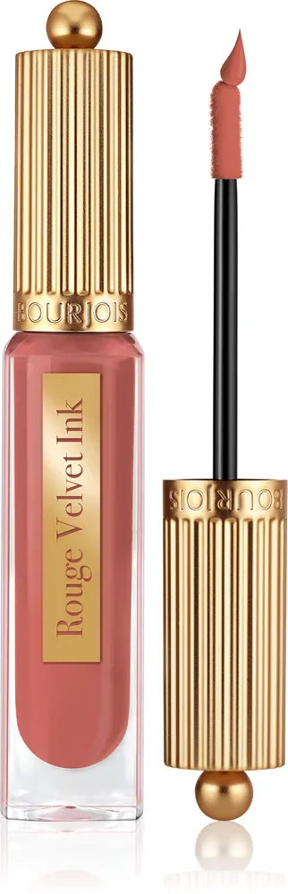 Bourjois Rouge Velvet Ink - Матовая жидкая помада, 3.5 мл, оттенок 06 Rose & Merveille