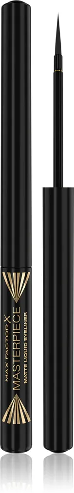 Max Factor Masterpiece - Водостойкий матовый глазной карандаш, 1.7 мл, оттенок 01 Black
