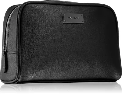 Косметичка мужская Notino Men Collection вместительная, чёрная, на молнии, 22 × 14 × 9 см