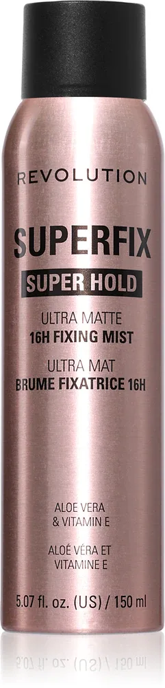 Makeup Revolution Superfix - Матирующий спрей для фиксации макияжа, 150 мл