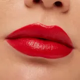 MAC Cosmetics MACximal Sleek Satin Lipstick Mini - Бархатная помада, придающая идеальный вид, 1.5 г, оттенок CENTRE OF ATTENTION — фото 4