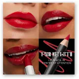 MAC Cosmetics MACximal Sleek Satin Lipstick Mini - Бархатная помада, придающая идеальный вид, 1.5 г, оттенок CENTRE OF ATTENTION — фото 7