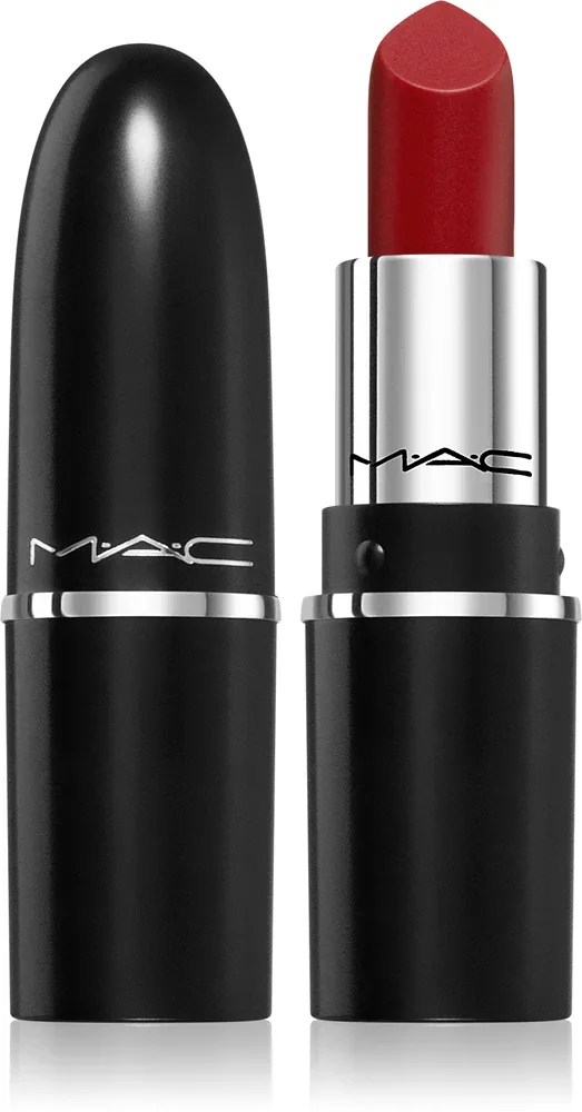MAC Cosmetics MACximal Sleek Satin Lipstick Mini - Бархатная помада, придающая идеальный вид, 1.5 г, оттенок BRICK-O-LA