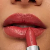 MAC Cosmetics MACximal Sleek Satin Lipstick Mini - Бархатная помада, придающая идеальный вид, 1.5 г, оттенок BRICK-O-LA — фото 3