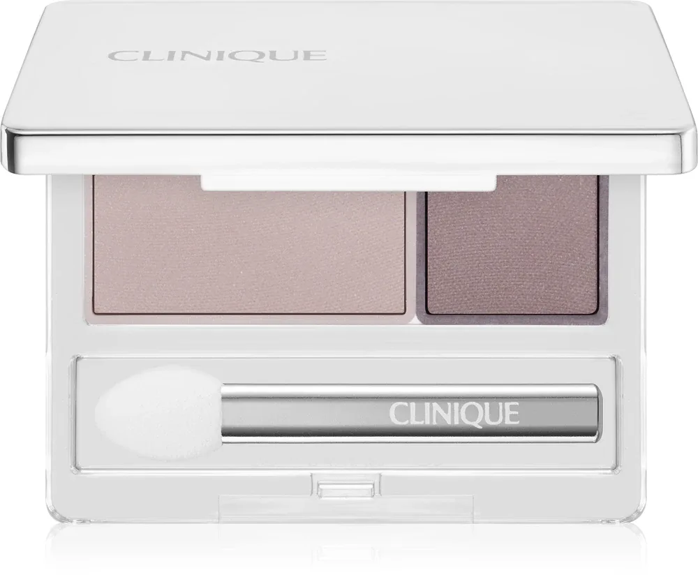 Clinique All About Shadow Duo - Дуо тени для век, 1.7 г, оттенок Twilight Mauve/Brandied Plum - Shimmer