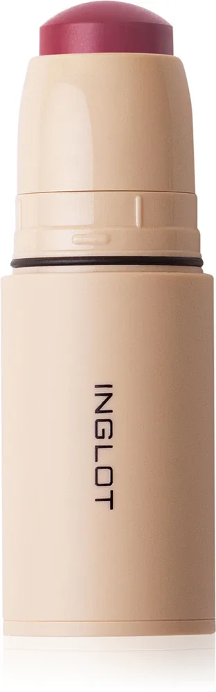 Inglot Cream Stick Blush - Румяна для щек в креме в стике, 6.2 г, оттенок Intense Pink 213