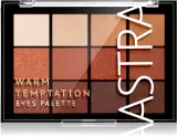 Astra Make-up Palette The Temptation - Палетка теней для век: палетка теней для век, 15 г, оттенок Warm Temptation — фото 1