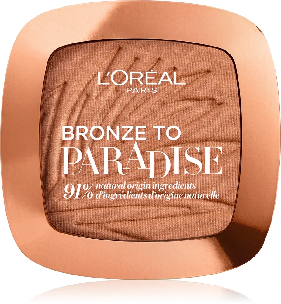 L’Oreal Paris Bronze To Paradise - бронзер, 9 г, оттенок 02 Baby One More Tan