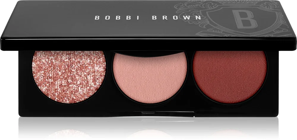 Bobbi Brown Essential Eye Shadow Trios - Палетка теней для век: paleta cieni do powiek nadający doskonały wygląd, 4.4 г, оттенок Sunrise