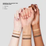 Bobbi Brown Essential Eye Shadow Trios - Палетка теней для век: paleta cieni do powiek nadający doskonały wygląd, 4.4 г, оттенок Golden Hour — фото 4