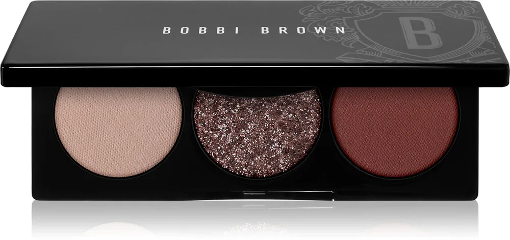 Bobbi Brown Essential Eye Shadow Trios - Палетка теней для век: paleta cieni do powiek nadający doskonały wygląd, 4.4 г, оттенок Smokey Plum