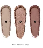 Bobbi Brown Essential Eye Shadow Trios - Палетка теней для век: paleta cieni do powiek nadający doskonały wygląd, 4.4 г, оттенок Smokey Plum — фото 2