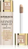 Dermacol Infinity - Тональный фонд с высокой степенью покрытия SPF 15, 20 г, оттенок 1.5 Ivory — фото 1