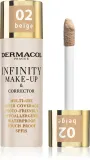 Dermacol Infinity - Тональный фонд с высокой степенью покрытия SPF 15, 20 г, оттенок 02 Beige — фото 1
