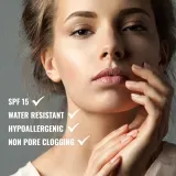 Dermacol Infinity - Тональный фонд с высокой степенью покрытия SPF 15, 20 г, оттенок 04 Bronze — фото 2