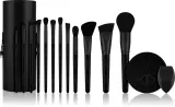 Luvia Cosmetics Prime Vegan Pro Black Edition - Кисти для макияжа, 12 шт — фото 1