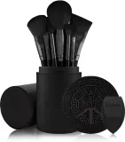 Luvia Cosmetics Prime Vegan Pro Black Edition - Кисти для макияжа, 12 шт — фото 2