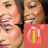 NYX Professional Makeup Fat Cheeks Juicy Blush - Румяна в жидкой форме, 8 мл, оттенок 01 Papaya Plump — фото 4