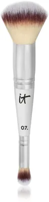 IT Cosmetics Heavenly Luxe Brush - Кисть для тонального крема и корректора двусторонняя #7, 1 шт