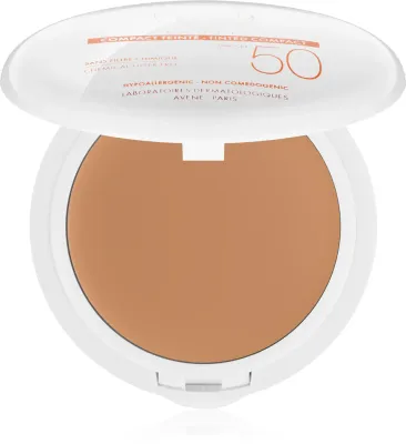 Тональное средство Avene Sun Mineral Tinted Compact компактное, солнцезащитное SPF 50, матовое, 10 г
