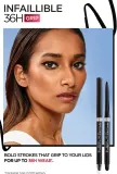 L’Oreal Paris Infaillible Grip 36h Gel Automatic Liner - Водостойкий гелевый карандаш для глаз, 5 г, оттенок Brown — фото 3