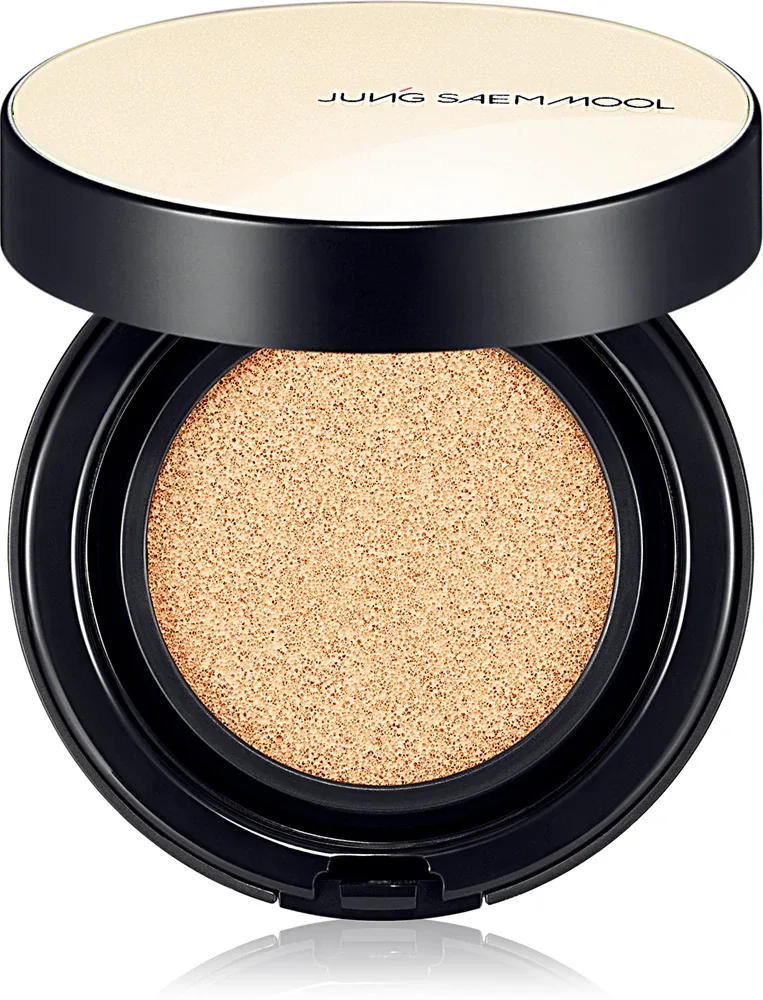JUNG SAEM MOOL Essential Skin Nuder Cushion - Тональный крем, придающий естественный вид с SPF 50+, 14 г, оттенок Pink Light